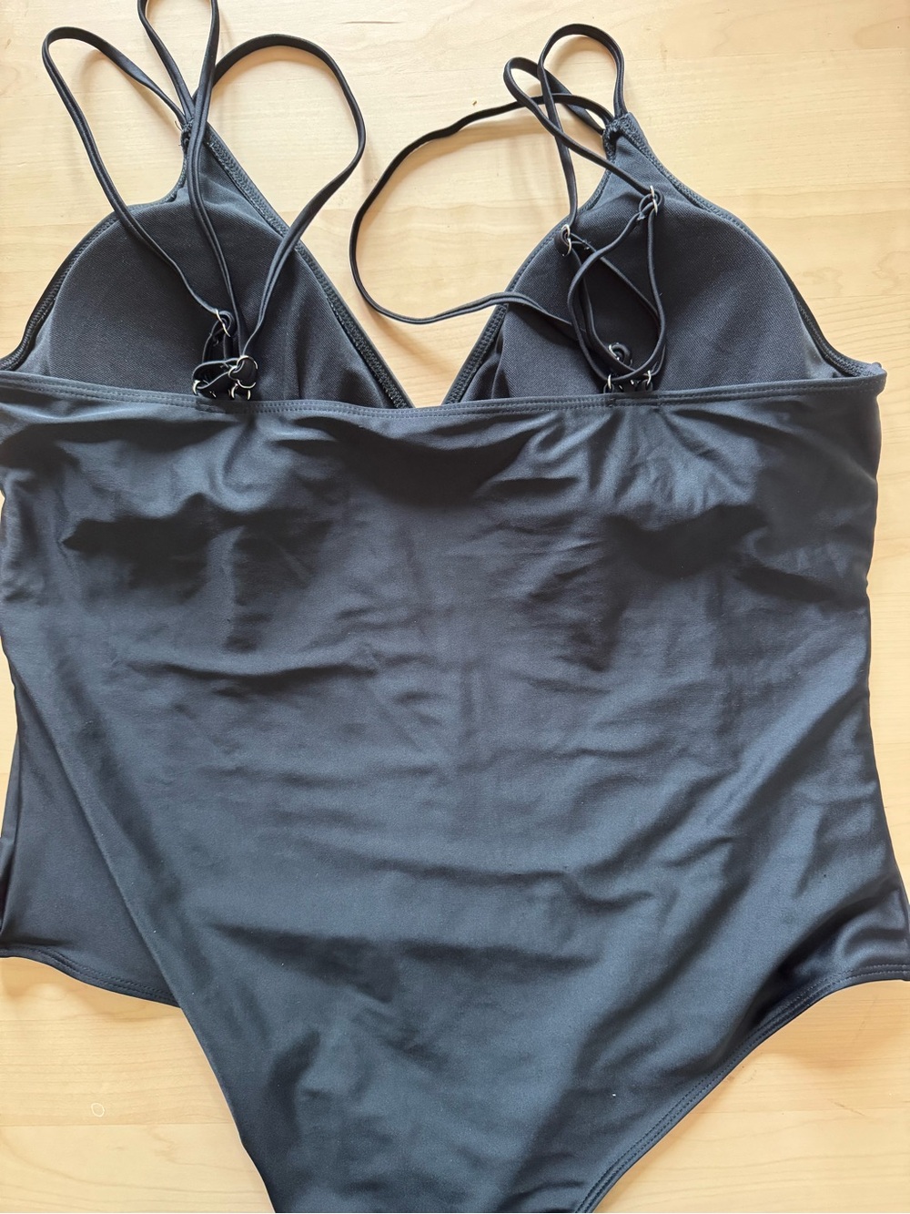 Shein plus size Classic Black One-Piece Swimsuit